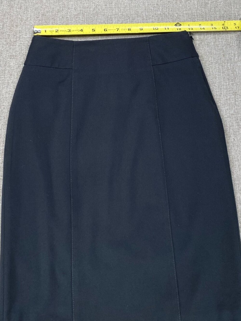 White House Black Market Pencil Skirt Women's 2 Black Office Casual - Picture 10 of 12